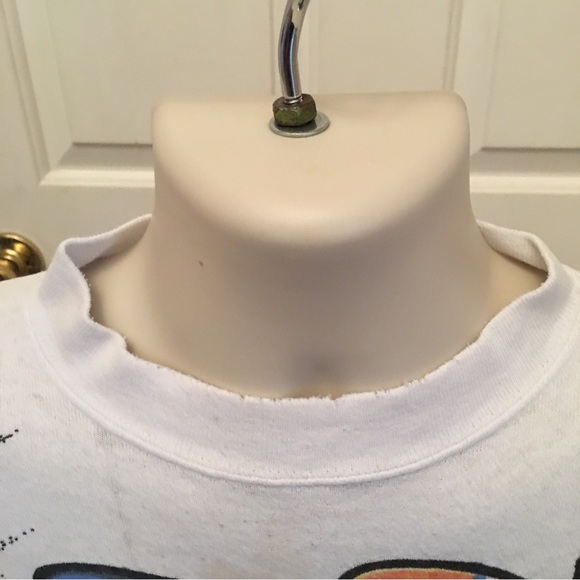 Vintage 1995 Warner Freeze TAZ ALL OVER PRINT Sweatshirt - Picture 6 of 15